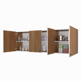 Kenzlife Silvanus Ceviz 60x180x32 cm Mutfak ve Banyo Dolabı