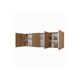 Kenzlife Silvanus Ceviz 60x180x32 cm Mutfak ve Banyo Dolabı