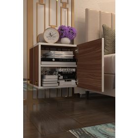 Kenzlife Susanin Ceviz 39x39x20 Banyo Dolabı