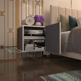 Kenzlife Susanin Gri 39x39x20 Banyo Dolabı