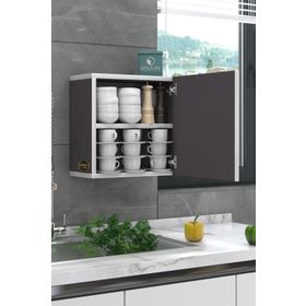 Kenzlife Susanin Gri 39x39x20 Banyo Dolabı
