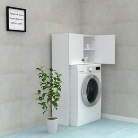 Kenzlife Svetlana Çamaşır-Kurutma Makinesi Banyo Dolabı