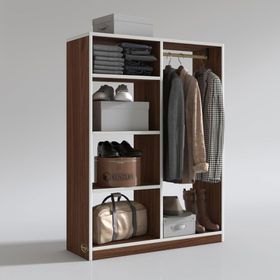 Kenzlife Taci 120X90X30 CM Ceviz Gardrop