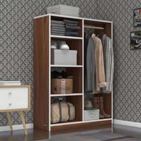 Kenzlife Taci 120X90X30 CM Ceviz Gardrop