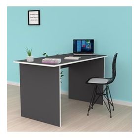 Kenzlife Tamiko Gri 75x090x80 cm Ofis Masası