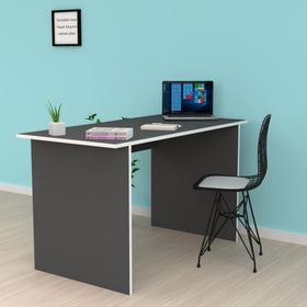 Kenzlife Tamiko Gri 75x140x60 cm Ofis Masası