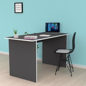 Kenzlife Tamiko Gri 75x140x60 cm Ofis Masası