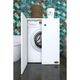 Kenzlife Tatyana Çamaşır Makinesi Banyo Dolabı