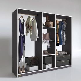 Kenzlife Temel 180x200x40 Crd MB.GDL.15.180.200.40.01 Gardrop