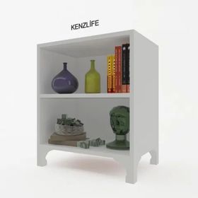 Kenzlife Tuğçe Beyaz 68x40x20 cm Kitaplık