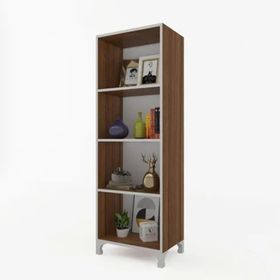 Kenzlife Tuğçe Ceviz 148x60x20 cm Kitaplık