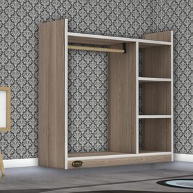 Kenzlife Turabi 090*090*30 Crd Açık Giysi Dolabı