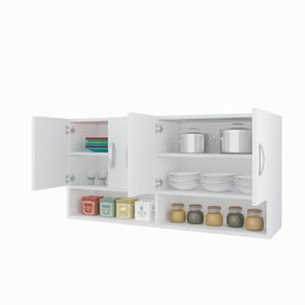 Kenzlife Vesper Beyaz 60x120x32 CM Mutfak Dolabı