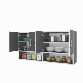 Kenzlife Vesper Gri 60x120x32 cm Mutfak Dolabı