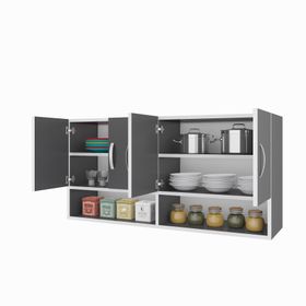 Kenzlife Vesper Gri 60x120x32 cm Mutfak Dolabı
