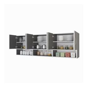 Kenzlife Vice Gri 60x180x32 cm Mutfak Dolabı