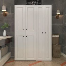 Kenzlife Yaromira Çerçeve 180x120x64 cm Mebran Kapak Siyah Beyaz Mdf Gövde Çamaşır Kurutma Makinesi Banyo Dolabı