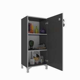Kenzlife Zehra Gri 108x30x32 cm Mutfak Dolabı