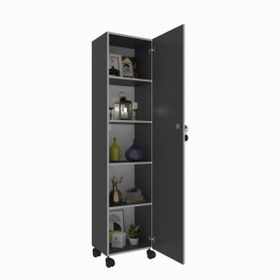 Kenzlife Zehra Gri 168x30x32 cm Mutfak Dolabı