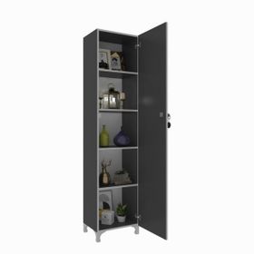Kenzlife Zehra Gri 168x30x32 cm Mutfak Dolabı