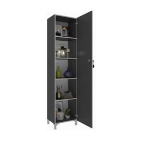 Kenzlife Zehra Gri 168x30x32 cm Mutfak Dolabı