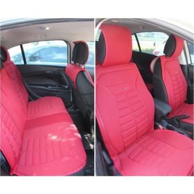 Kepmorpho Bmw 2 Serisi 216D Ön Arka 5'li 5 Star Kırmızı Lüx Oto Koltuk Minderi