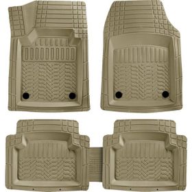 Kepmorpho Honda CR-V 97-18 4D Maximum Serisi Kesilebilir Bej Model Havuzlu Oto Paspas