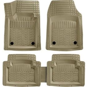 Kepmorpho Mini Copper Contryman 4D Maximum Serisi Kesilebilir Bej Model Havuzlu Oto Paspas