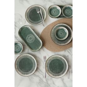 Keramika 10 Parça 4 Kişilik Maya Kahvaltı Takımı