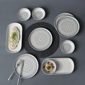 Keramika 10 Parça 4 Kişilik Stone Kahvaltı Takımı
