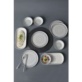 Keramika 10 Parça 4 Kişilik Stone Kahvaltı Takımı