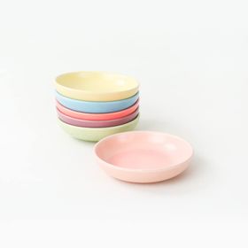 Keramika 13 cm 6 Adet 960/990 Rainbow Soft Matte Halka Çerezlik/Sosluk