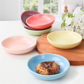 Keramika 13 cm 6 Adet 960/990 Rainbow Soft Matte Halka Çerezlik/Sosluk