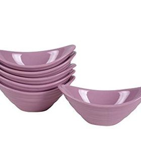 Keramika 16 cm 6 Adet Gondol Violet Çerezlik