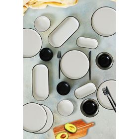 Keramika 18 Parça 6 Kişilik Simply Kahvaltı Takımı