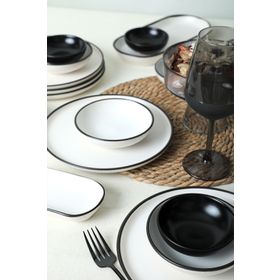 Keramika 18 Parça 6 Kişilik Simply Kahvaltı Takımı