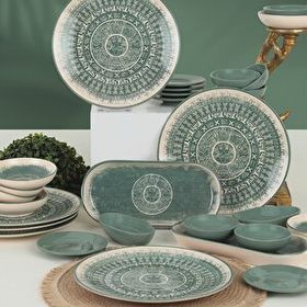 Keramika 20788-20790 28 Parça 6 Kişilik Maya Kahvaltı Takımı