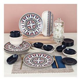 Keramika 20793-20794 Ruby Kahvaltı Takımı 28 Parça 6 Kişilik