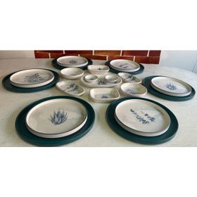 Keramika 21 Parça Stackable Kahvaltı Seti