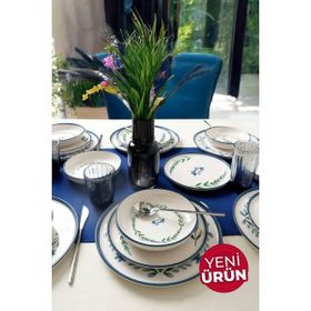 Keramika 22921-23-25 Daphne 18 Parça 6 Kişilik Yemek Takımı