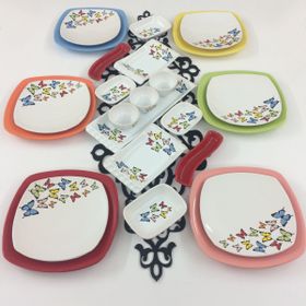 Keramika 24 Parça 6 Kişilik Kahvaltı Takımı