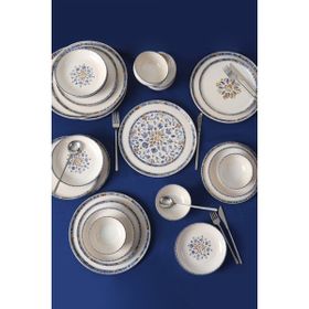 Keramika 24 Parça 6 Kişilik Sapphire Yemek Takımı