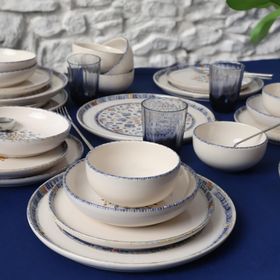 Keramika 24 Parça 6 Kişilik Sapphire Yemek Takımı