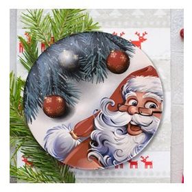 Keramika 26 Cm 17980 Yılbaşı Servis Tabağı
