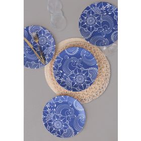 Keramika 26 cm 6 Adet 18945 Blue Clove Servis Tabağı
