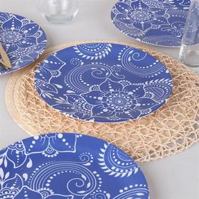 Keramika 26 cm 6 Adet 18945 Blue Clove Servis Tabağı