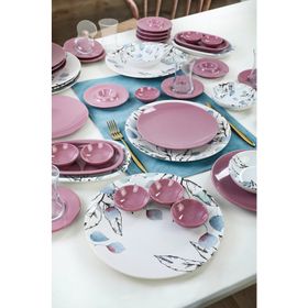 Keramika 50 Parça 6 Kişilik 19188 Blue Spring Kahvaltı Takımı
