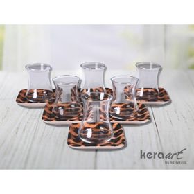 Keramika 6 Kişilik Çay Bardağı Takımı