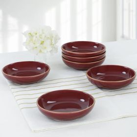 Keramika 6x13 cm Mürdüm Halka Çerezlik