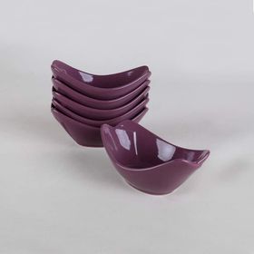Keramika 6x16 cm Mor Sera Çerezlik
